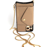 Aphrodite Crossbody iPhone Set - Taupe - Crossbody Set- My Armadura