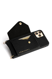 Maia Crossbody iPhone Set - Black - Crossbody Set- My Armadura