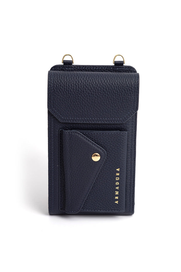 Juno Crossbody Phone Holster Set - Navy - Crossbody Set- My Armadura