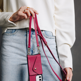 Hestia Crossbody Phone Strap - Fuchsia - Crossbody Strap- My Armadura