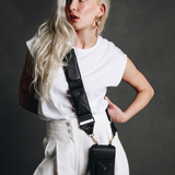 Athena Crossbody Phone Strap - Black - Crossbody Strap- My Armadura