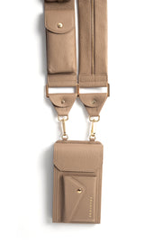 Athena Crossbody Phone Holster Set - Taupe - Crossbody Set- My Armadura