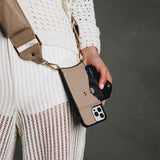 Athena Crossbody iPhone Set - Taupe - Crossbody Set- My Armadura