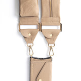 Athena Crossbody iPhone Set - Taupe - Crossbody Set- My Armadura