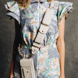 Athena Crossbody Phone Holster Set - Créme - Crossbody Set- My Armadura