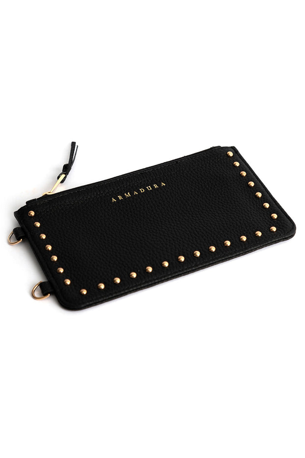 Diana Mini Stud Pouch - Black - Pouch- My Armadura