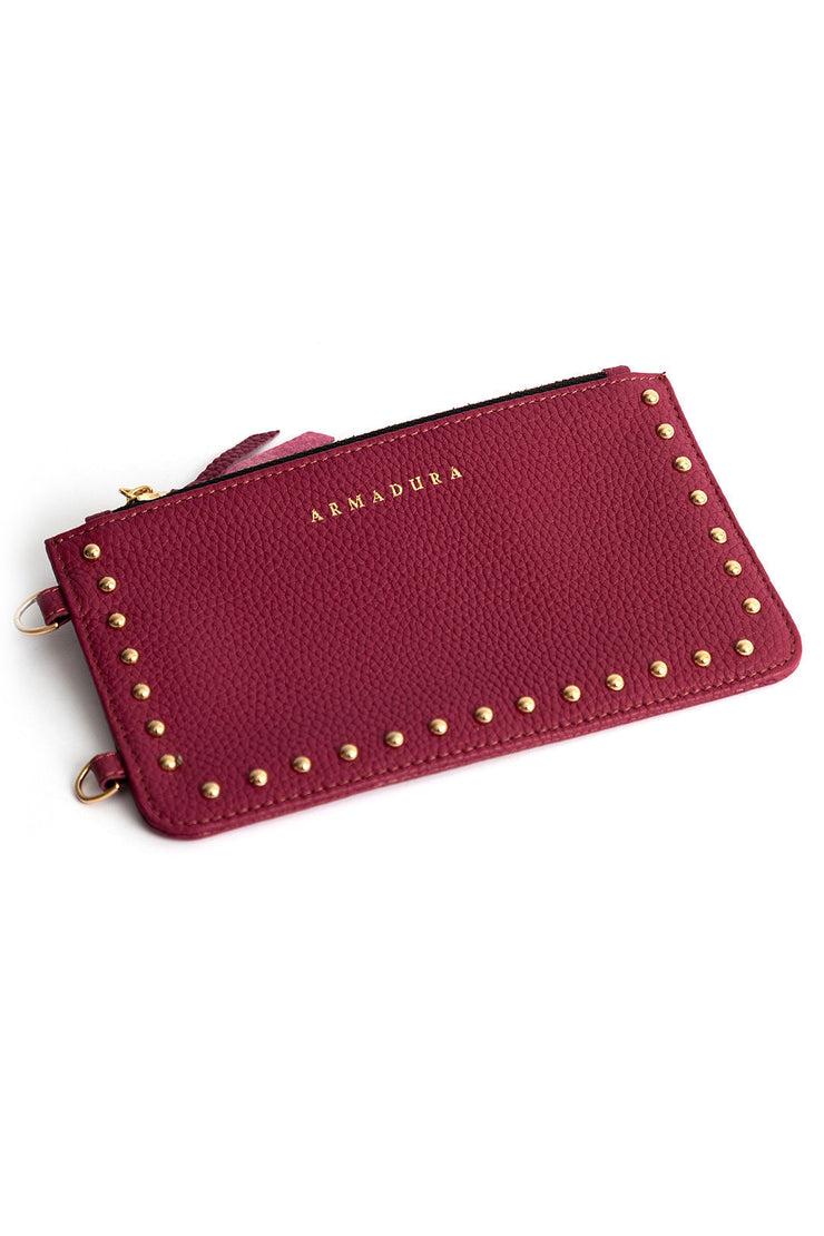 Diana Mini Stud Pouch - Fuchsia - Pouch- My Armadura