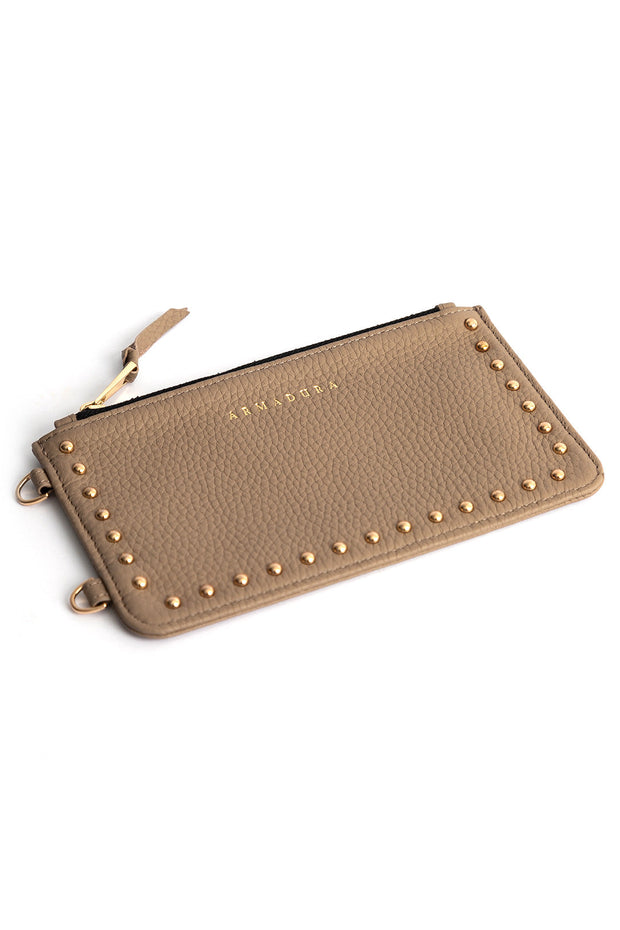 Diana Mini Stud Pouch - Taupe - Pouch- My Armadura