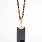 Hestia Crossbody Phone Strap with Clip - Limited Edition Luxe Leopard