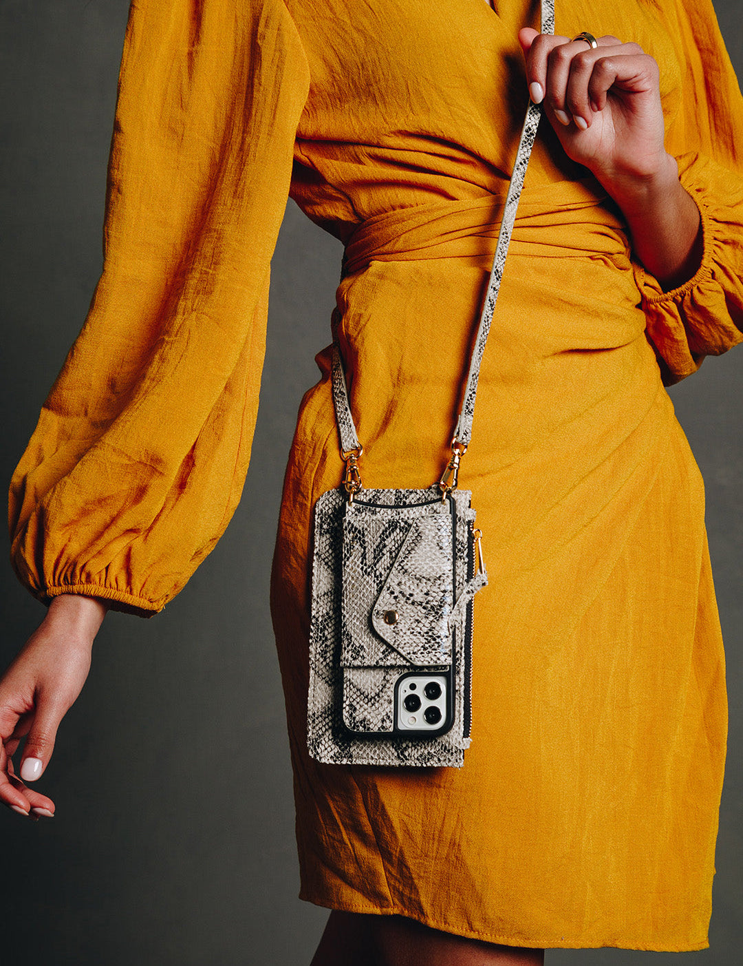 Hestia Crossbody iPhone Combo - Python - Crossbody Combo- My Armadura
