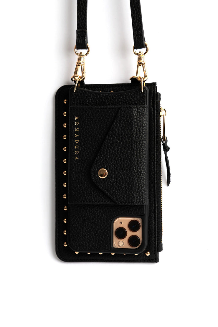 Hestia Crossbody iPhone Combo - Black - Crossbody Combo- My Armadura