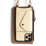 Hestia Crossbody iPhone Combo - Crème on Taupe - Crossbody Combo- My Armadura