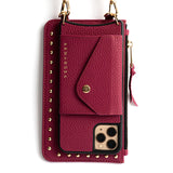 Hestia Crossbody iPhone Combo - Fuchsia - Crossbody Combo- My Armadura