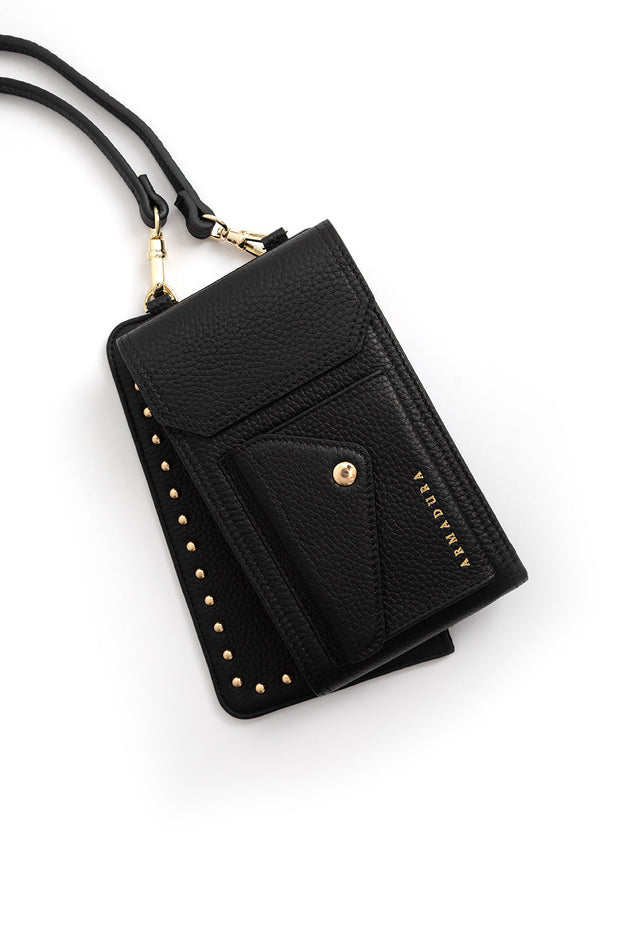 Hestia Crossbody Phone Holster Combo - Black - Crossbody Combo- My Armadura