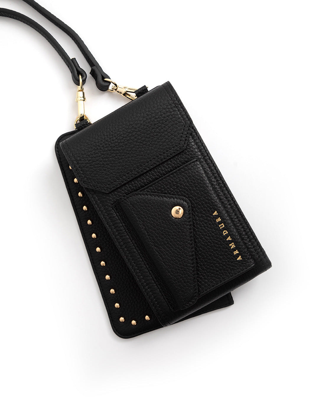 Hestia Crossbody Phone Holster Combo - Black - Crossbody Combo- My Armadura