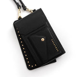 Hestia Crossbody Phone Holster Combo - Black - Crossbody Combo- My Armadura