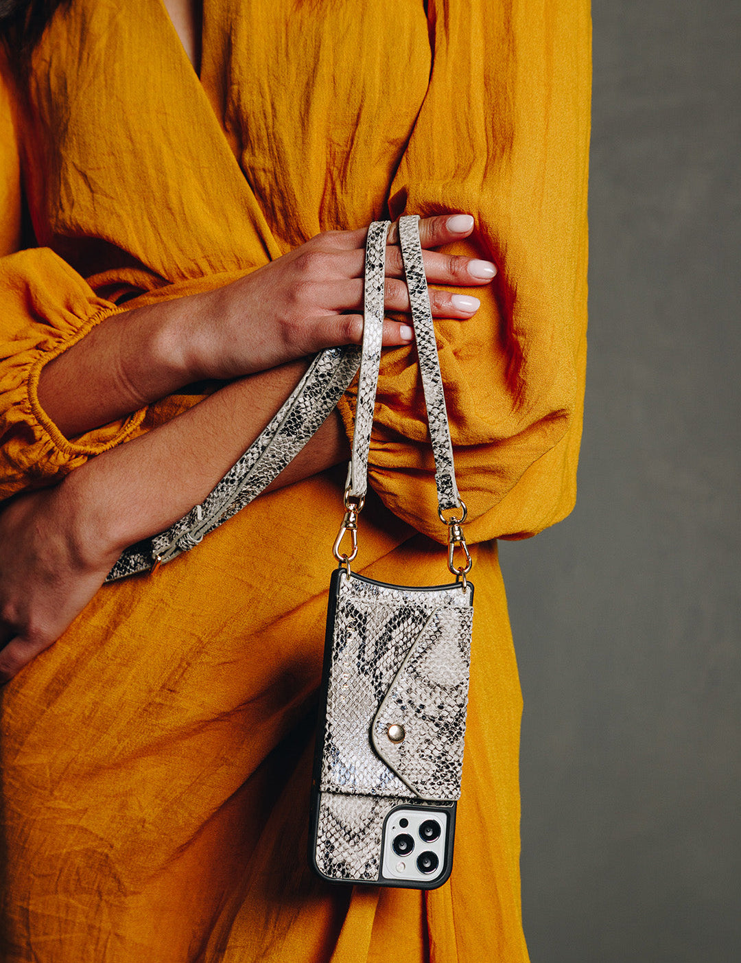Hestia Crossbody iPhone Set - Python - Crossbody Set- My Armadura