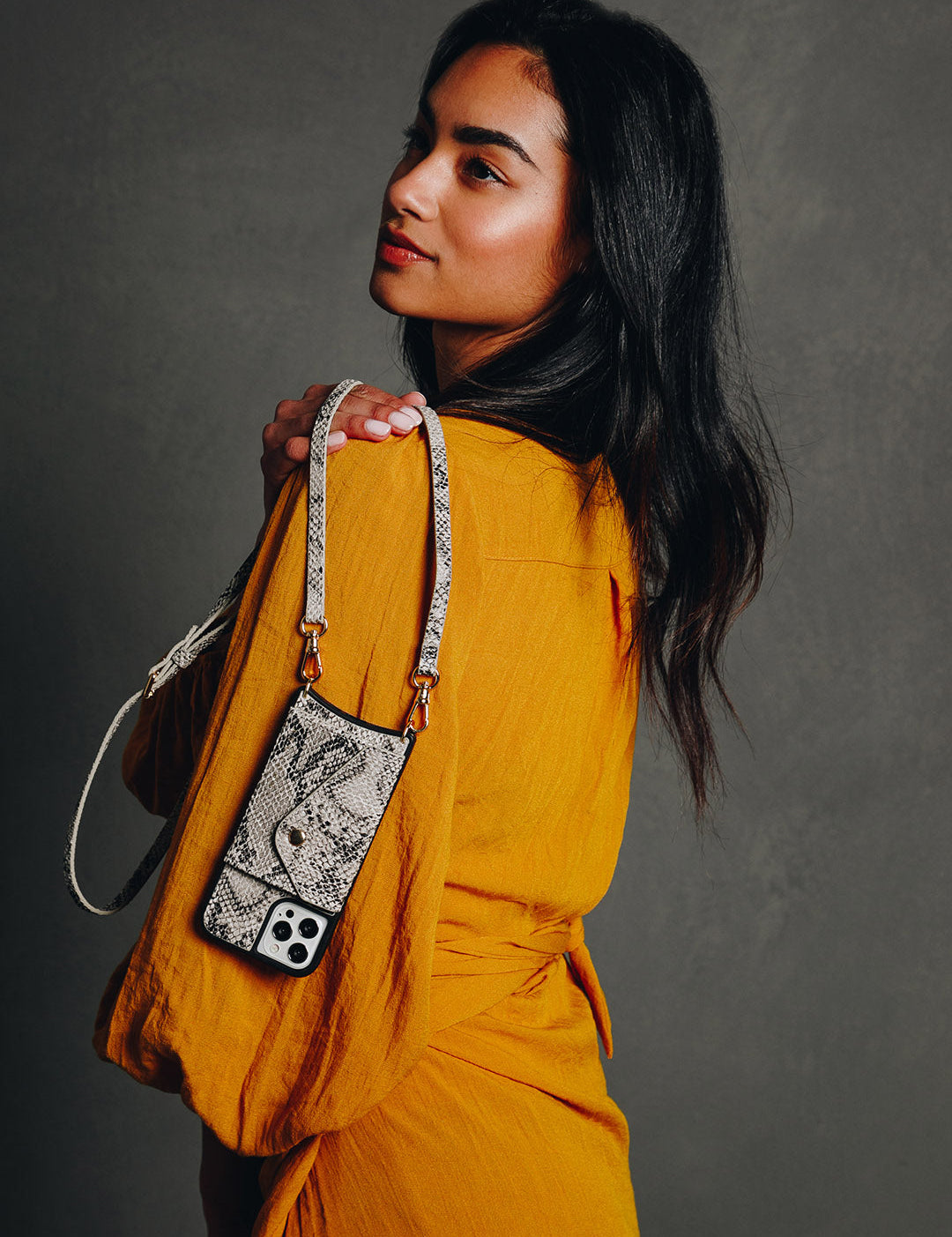 Hestia Crossbody iPhone Set - Python - Crossbody Set- My Armadura
