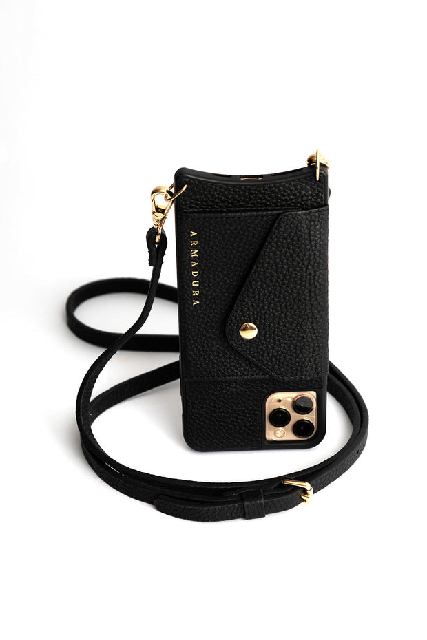 Hestia Crossbody iPhone Combo - Black - Crossbody Combo- My Armadura