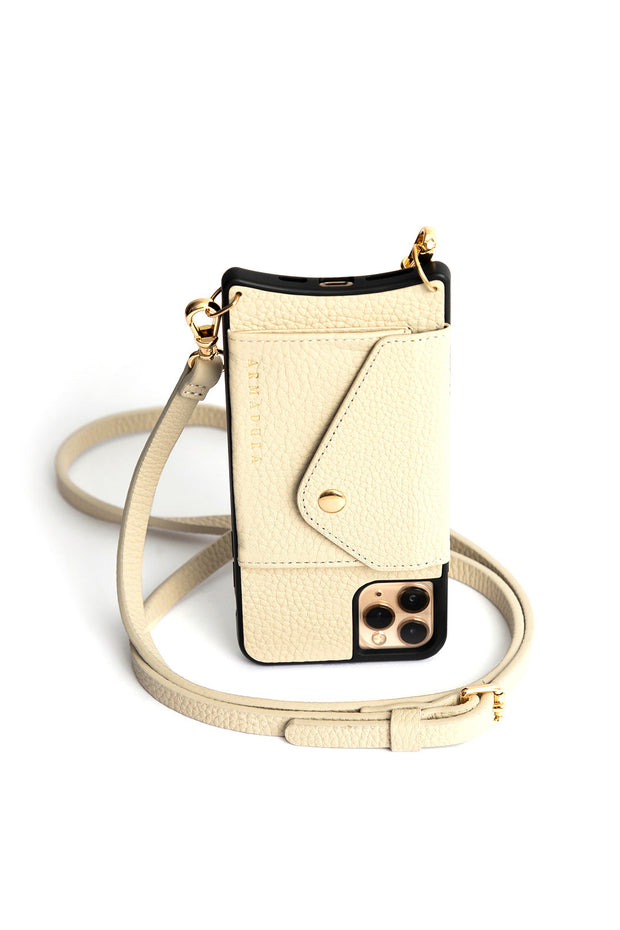 Hestia Crossbody iPhone Set - Crème - Crossbody Set- My Armadura