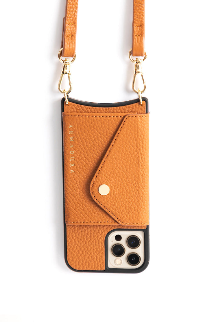 Hestia Crossbody iPhone Set - Tan - Crossbody Set- My Armadura