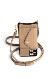 Hestia Crossbody iPhone Combo - Taupe - Crossbody Combo- My Armadura