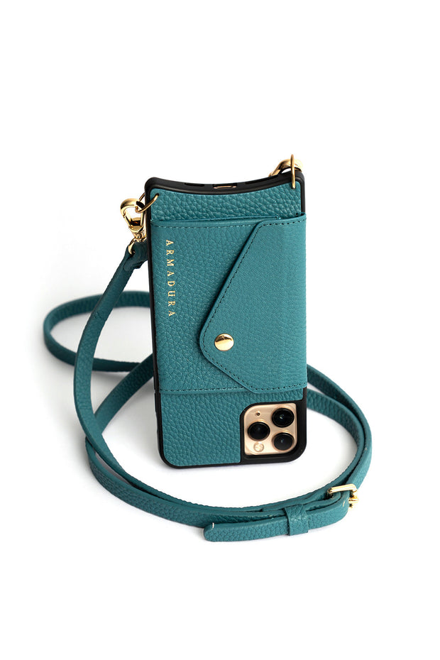 Hestia Crossbody iPhone Set - Teal - Crossbody Set- My Armadura