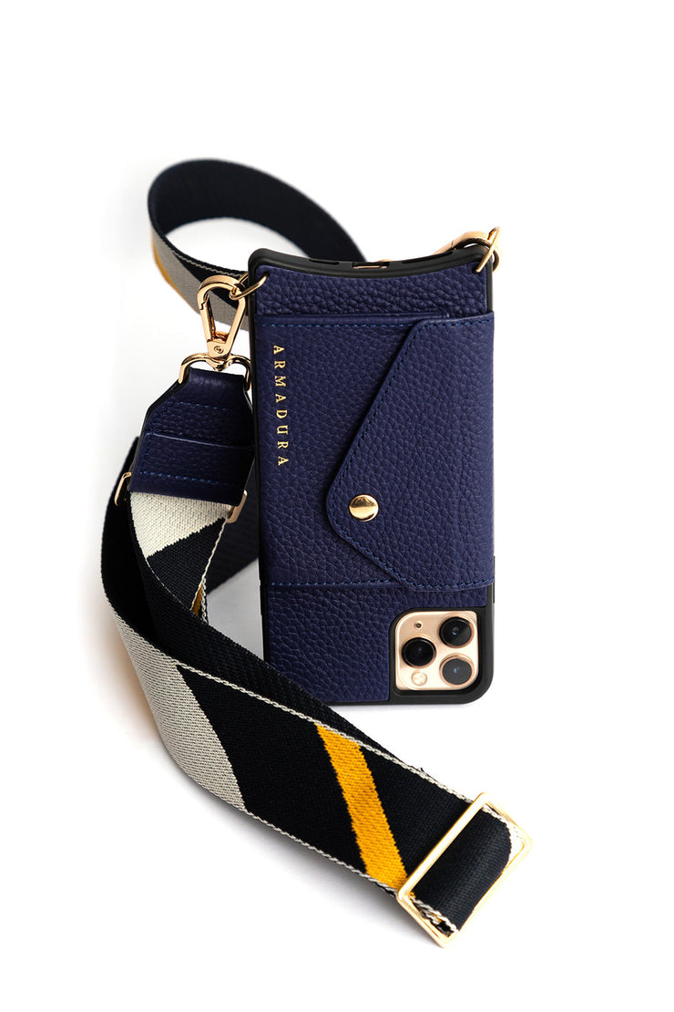 Juno Crossbody iPhone Set - Navy - Crossbody Set- My Armadura