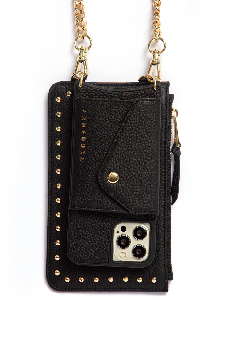 Maia Crossbody iPhone Combo - Black - Crossbody Combo- My Armadura