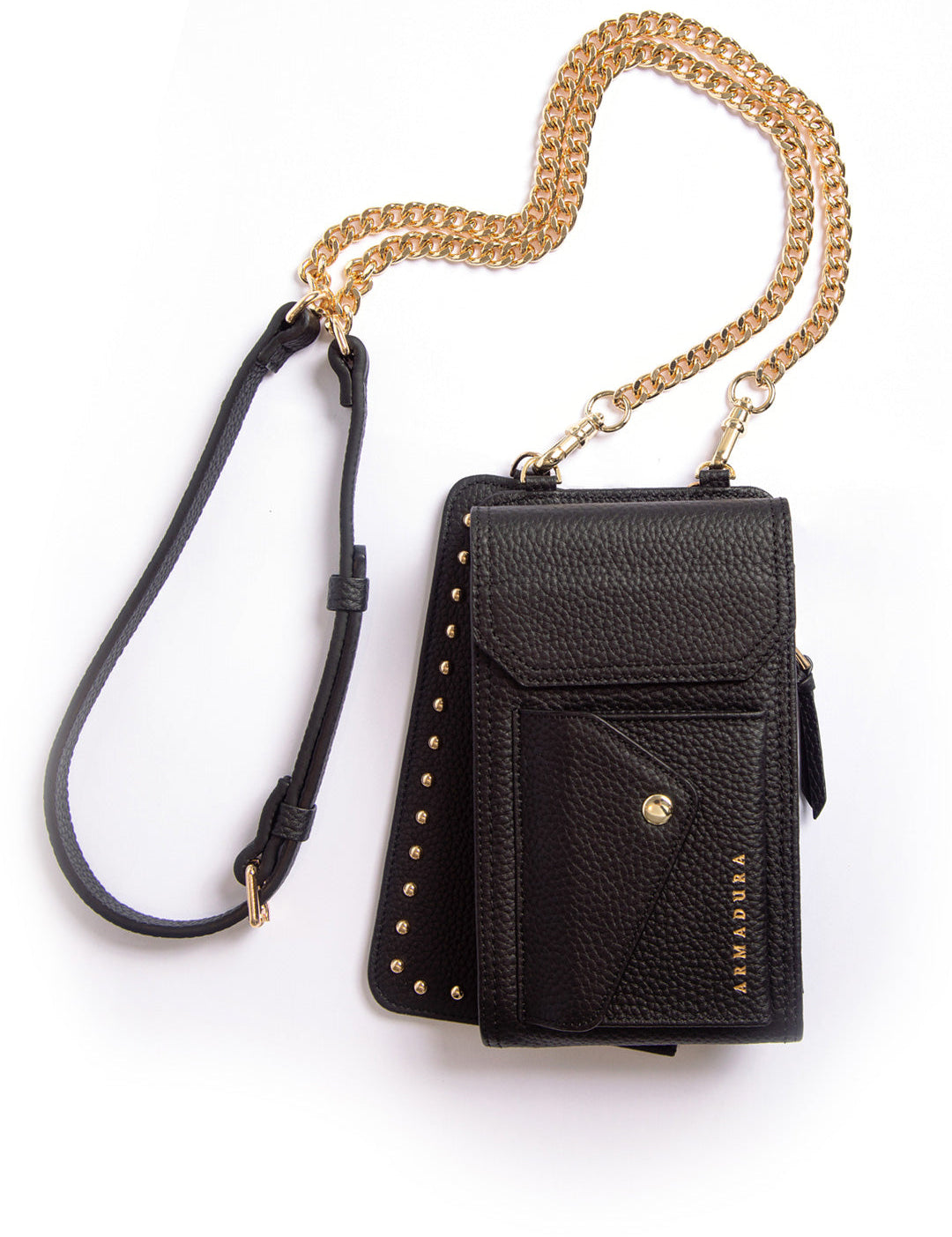 Maia Crossbody Phone Holster Combo - Black - Crossbody Combo- My Armadura