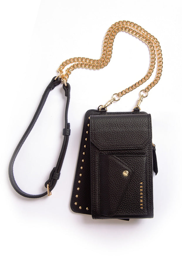 Maia Crossbody Phone Holster Combo - Black - Crossbody Combo- My Armadura