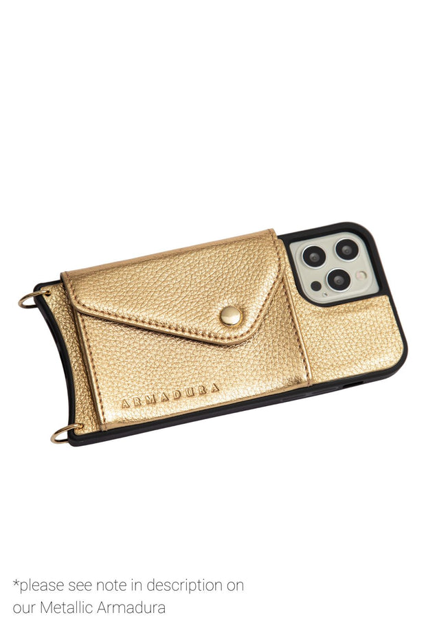 Aphrodite Crossbody iPhone Set - Limited Edition Metallic Gold - Crossbody Set- My Armadura