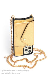 Venus Crossbody iPhone Set - Limited Edition Metallic Gold - Crossbody Set- My Armadura