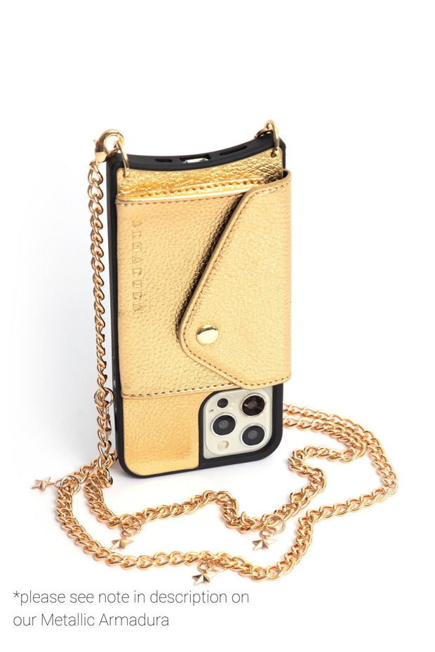 Venus Crossbody iPhone Set - Limited Edition Metallic Gold - Crossbody Set- My Armadura
