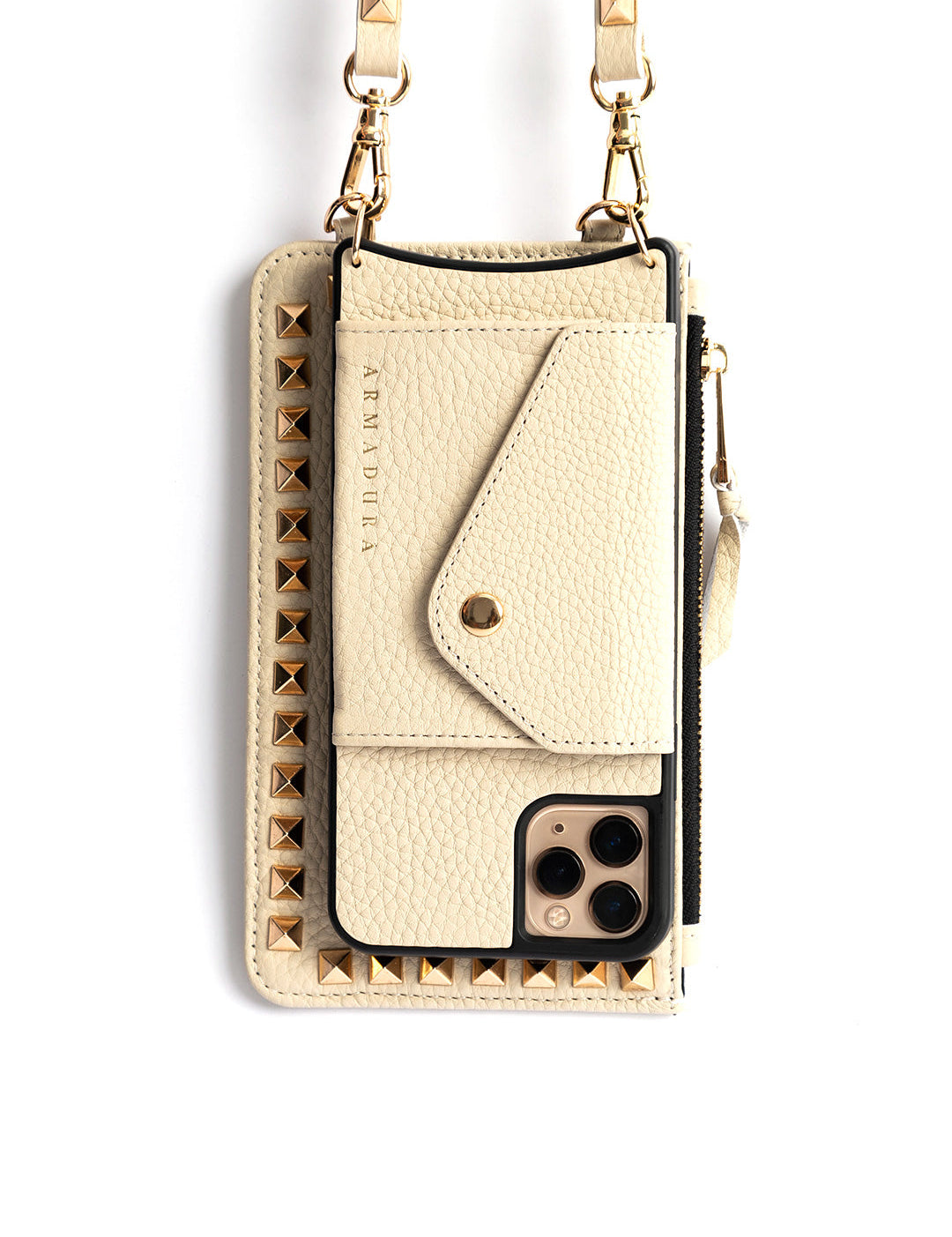 Minerva Crossbody iPhone Combo - Crème - Crossbody Combo- My Armadura