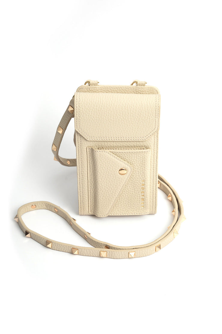 Minerva Crossbody Phone Holster Set - Crème - Crossbody Set- My Armadura