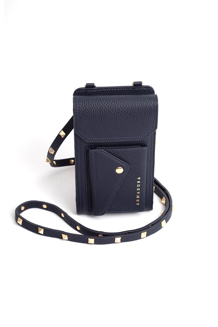 Minerva Crossbody Phone Holster Set - Navy - Crossbody Set- My Armadura