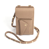Minerva Crossbody Phone Holster Set - Taupe - Crossbody Set- My Armadura