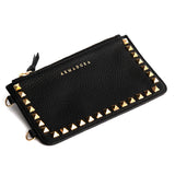 Minerva Pyramid Stud Pouch - Black - Pouch- My Armadura