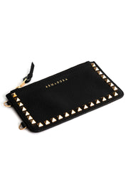 Minerva Pyramid Stud Pouch - Black - Pouch- My Armadura