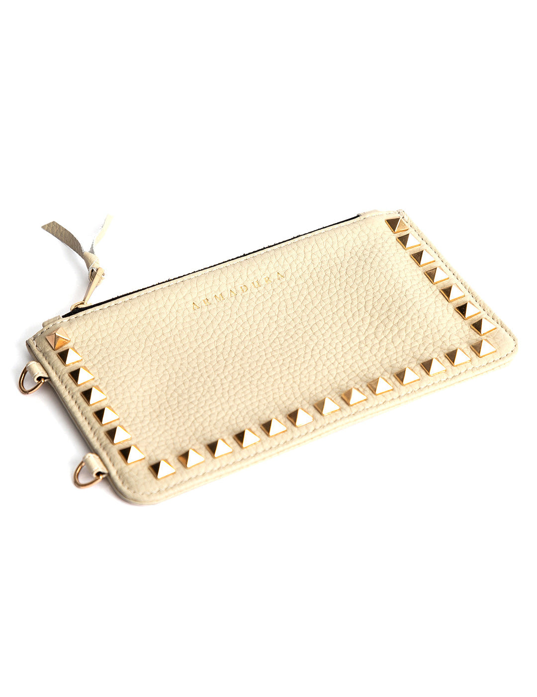 Minerva Pyramid Stud Pouch - Crème - Pouch- My Armadura