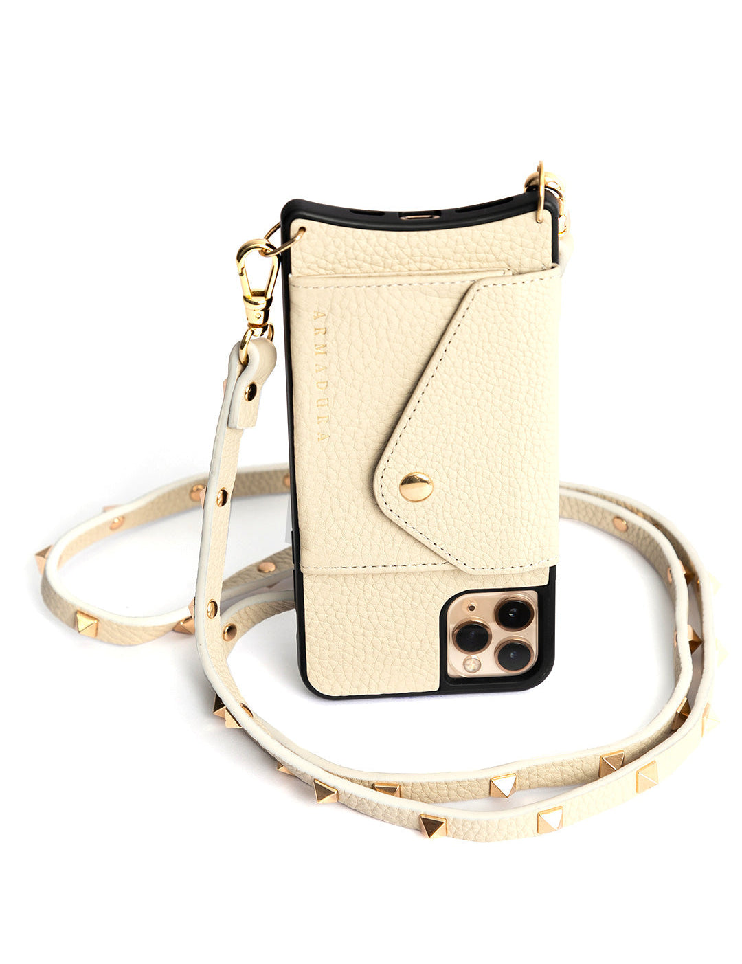 Minerva Crossbody iPhone Set - Crème - Crossbody Set- My Armadura
