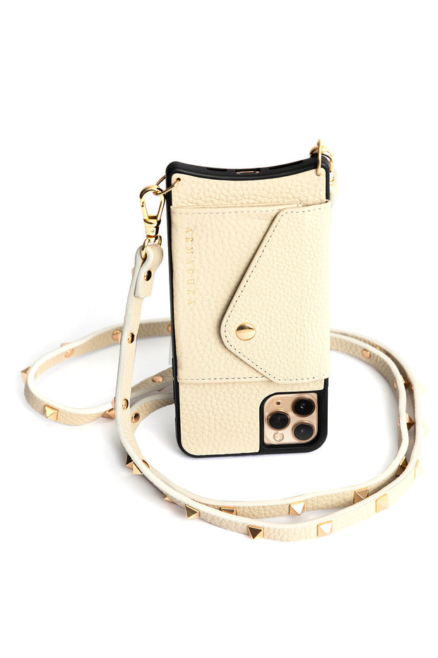 Minerva Crossbody iPhone Set - Crème - Crossbody Set- My Armadura