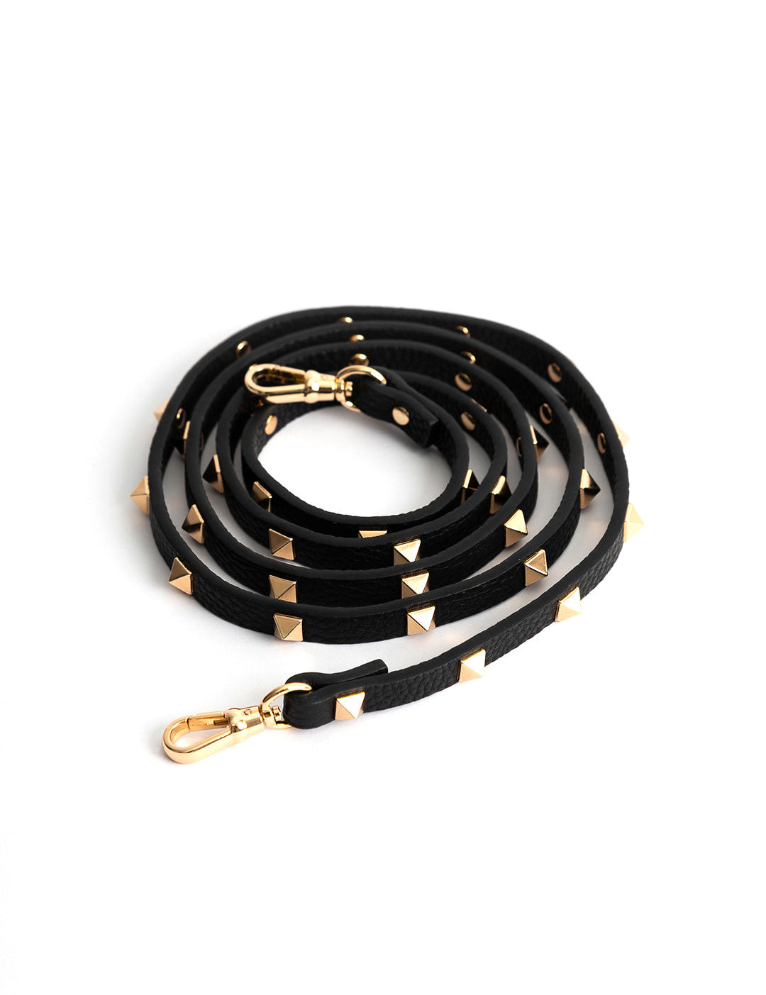 Minerva Studded Crossbody Phone Strap - Black - Crossbody Strap- My Armadura