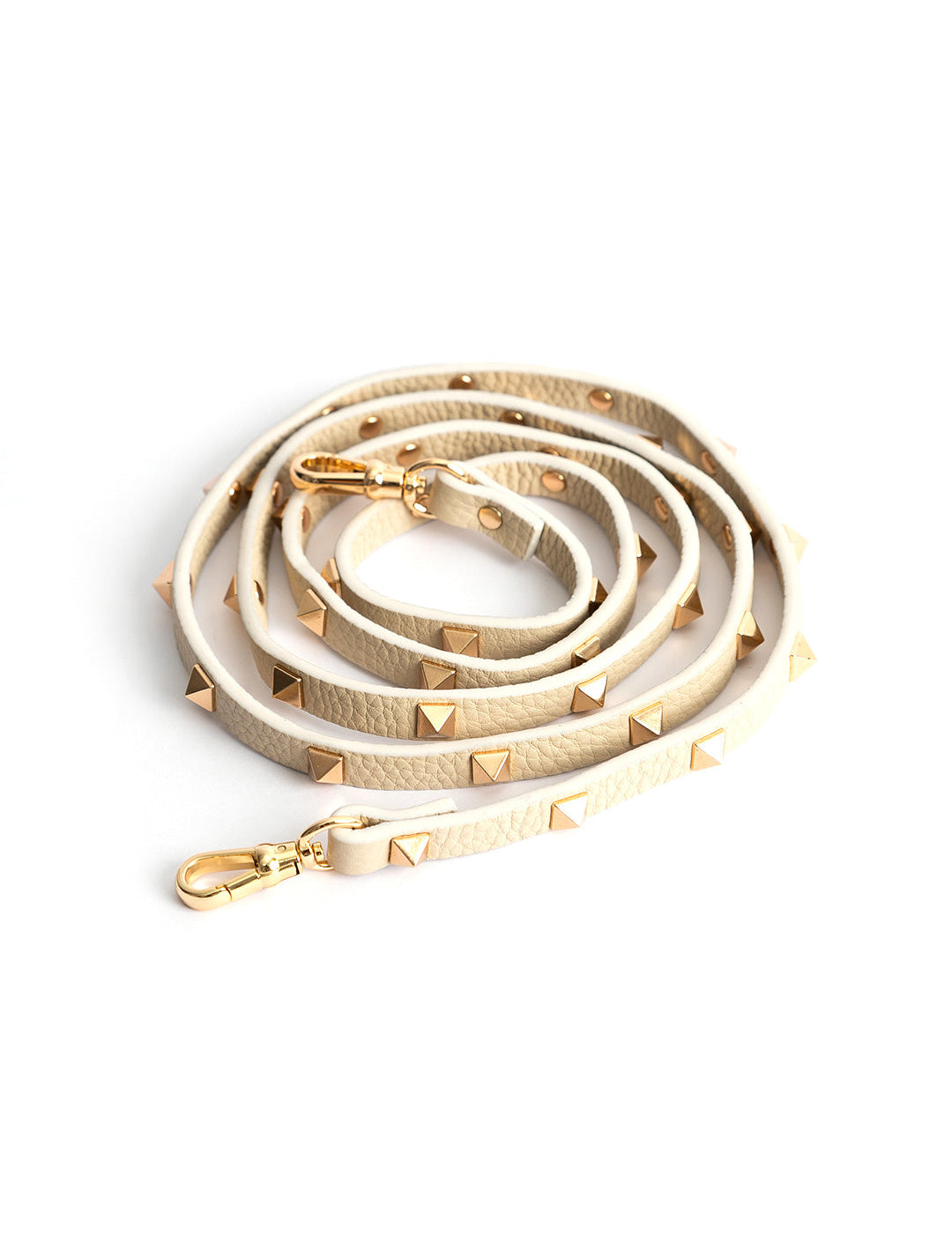 Minerva Studded Crossbody Phone Strap - Créme - Crossbody Strap- My Armadura