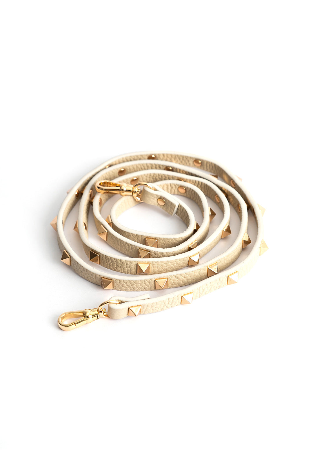 Minerva Studded Crossbody Phone Strap - Créme - Crossbody Strap- My Armadura