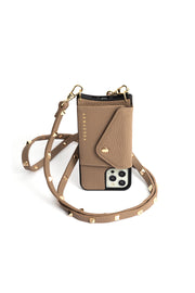 Minerva Crossbody iPhone Set - Taupe - Crossbody Set- My Armadura