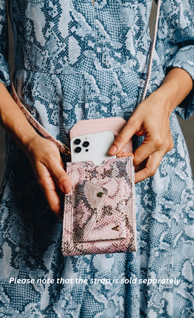 Armadura Phone Holster (suitable for all phones) - Pink Python - Holster- My Armadura
