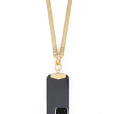 Hestia Crossbody Phone Strap with Clip - Sunscale Gold