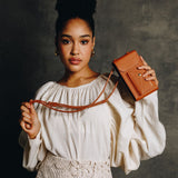 Hestia Crossbody Phone Holster Set - Tan - Crossbody Set- My Armadura